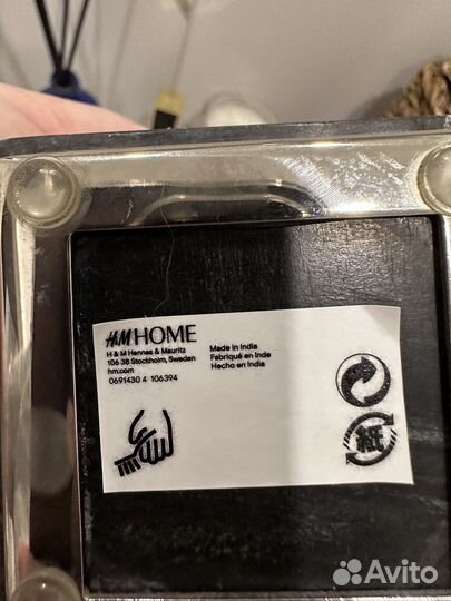 Диспенсер для жидкого мыла мрамор H&M Home