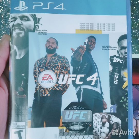 Продам диски на ps4 UFC 4
