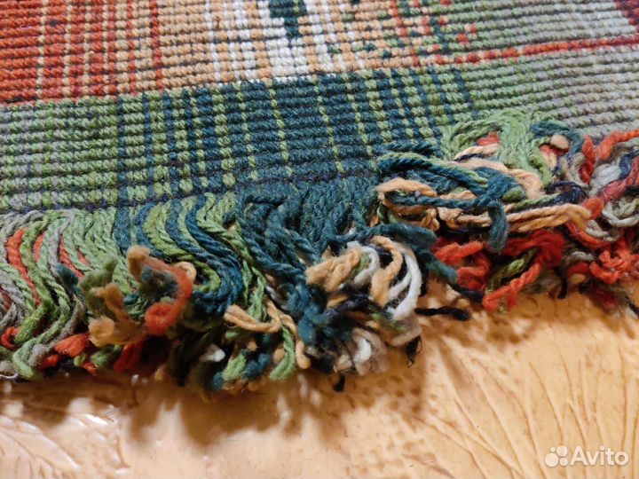 Ковер СССР винтаж новый джут