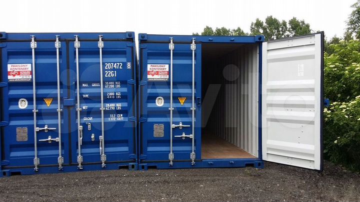 Склад-контейнер для хранения вещей, 15 м2