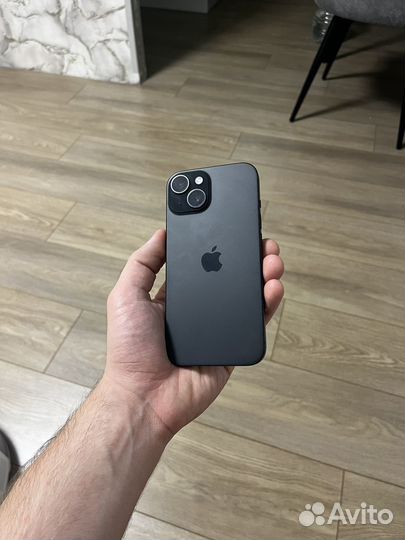 iPhone 15 128gb (91 акб, полн. комплект, sim+esim)