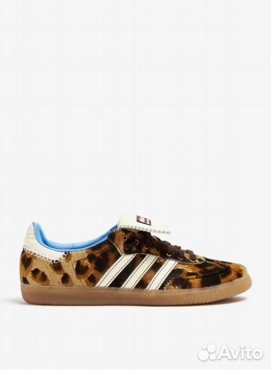 Кеды adidas samba pony x wales bonner leopard