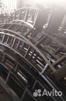 Фермы для арочного ангара 12х6