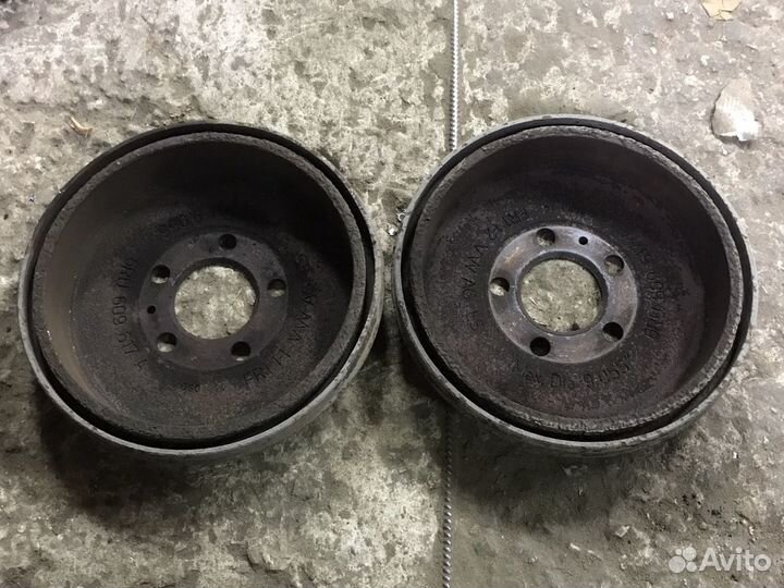 Барабаны на volkswagen polo