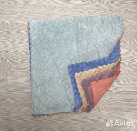 5 салфеток из микрофибры для дома