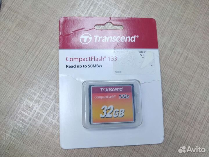 Карта памяти compact flash 133