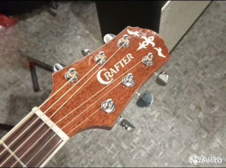 Гитары Crafter de8 Электроакустика+ Чехол