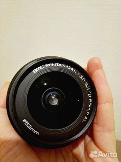 Объектив Pentax kit SMC DAL 3,5-5,6 18-55 мм