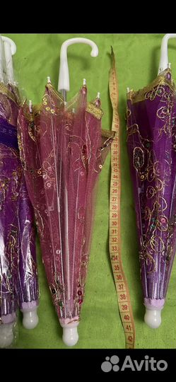 Зонт.35см.50см.с паетками.декоративный.Танцы.новые