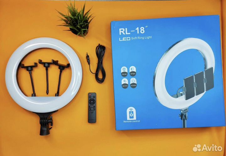 Кольцевая лампа 45 см Rl 18