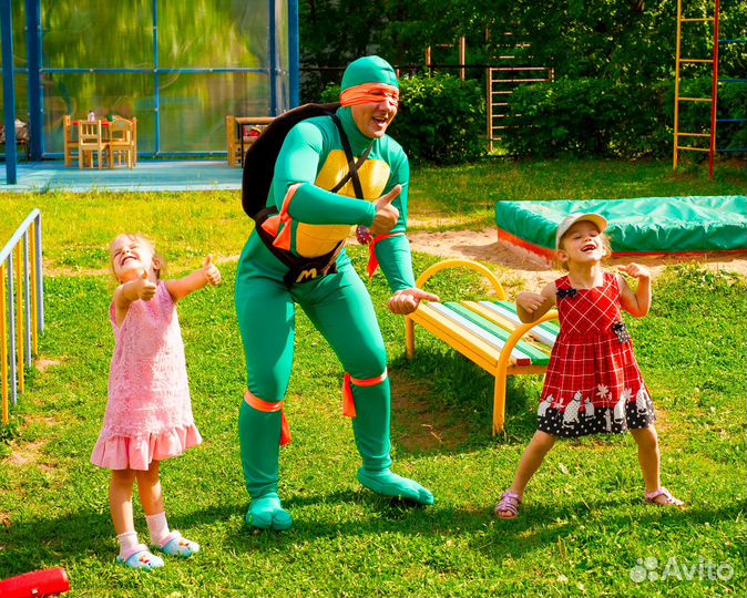 Аниматоры на день рождения дома, в кафе, детский с