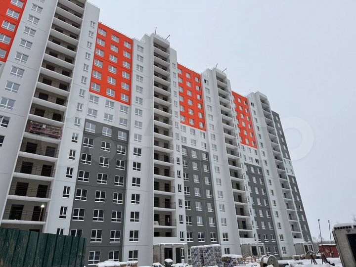 2-к. квартира, 50,6 м², 4/17 эт.