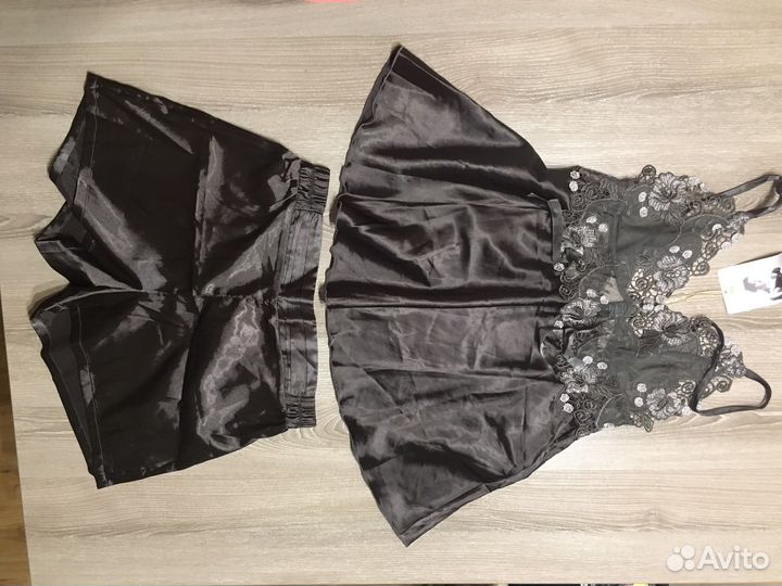 Пижама шелковая 38