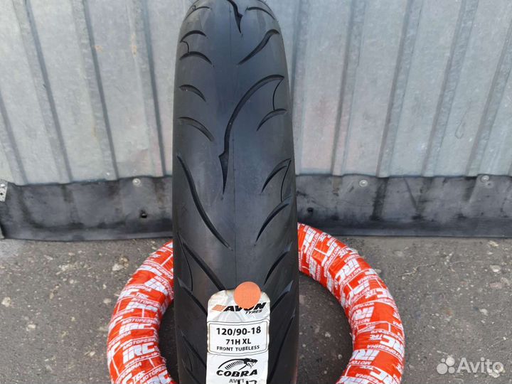 Мотошина 120 90 18 кобра