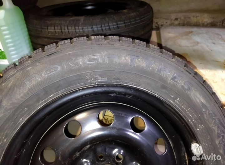 Колеса в сборе r14 зимние на Ваз