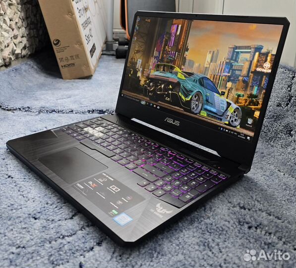 Игровой ноутбук Asus i5/GTX1650/16/SSD+HDD