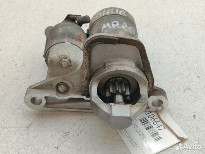 Стартер Nissan Qashqai J10E MR20DE