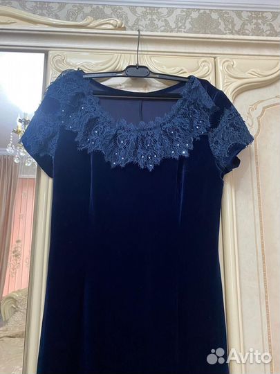 Платье женское теплое 42 44