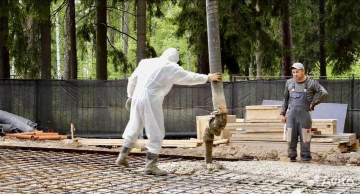 Бетон, бетононасос