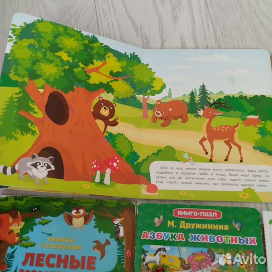 Детские книги с окошками