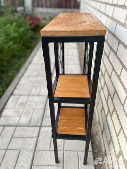 Винная полка / Стеллаж для вина в стиле Лофт