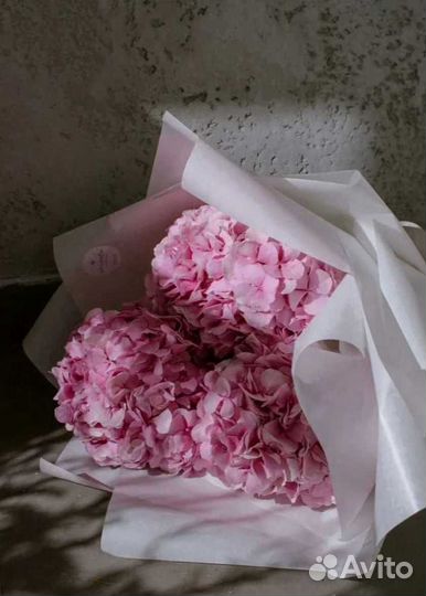 Букеты из гортензий