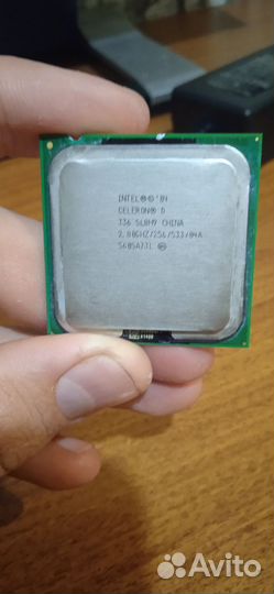 Пк на разбор Intel Celeron D336, x550 256M 1гб озу
