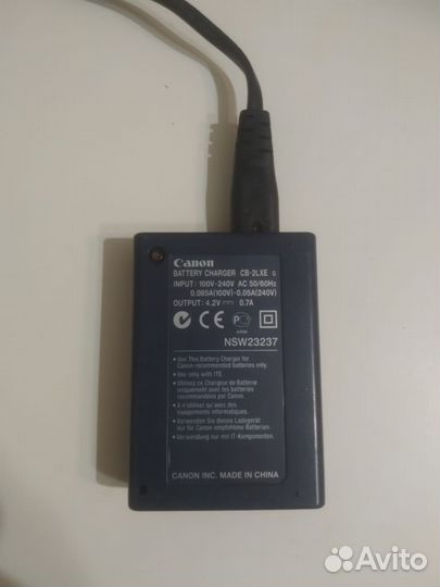 Зарядное устройство для аккумулятора Canon