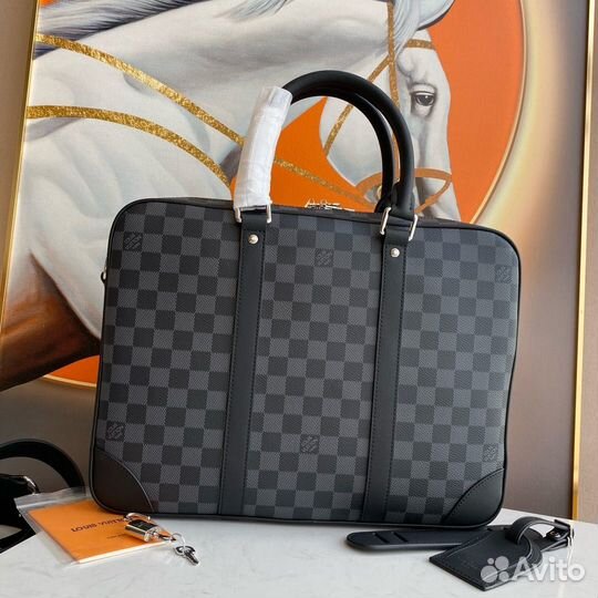 Мужская сумка / Louis Vuitton Портфель Voyage