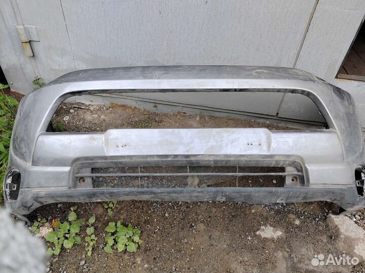 Передний бампер на mitsubishi outlander 3