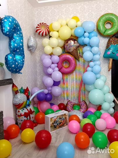 Воздушный шар, фотозона