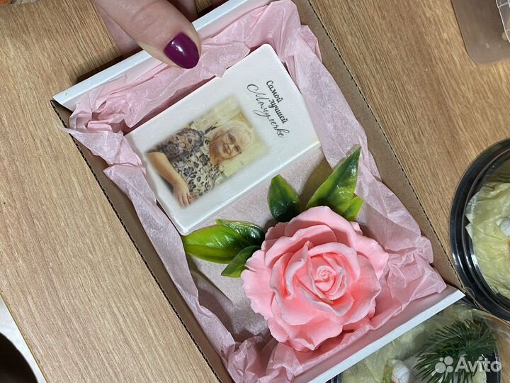 Мыло с вашим фото, подарок учителю, 1 сентября