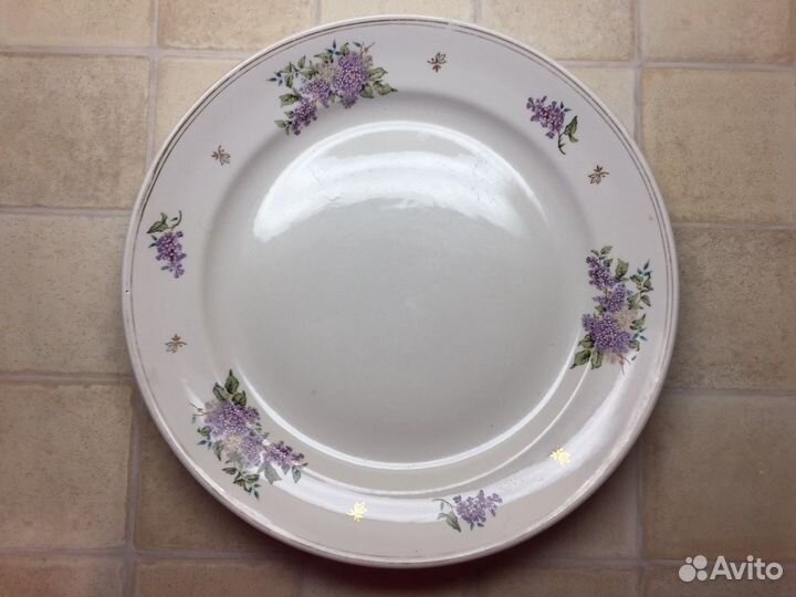 Блюдо тарелка Дулево 1956 год