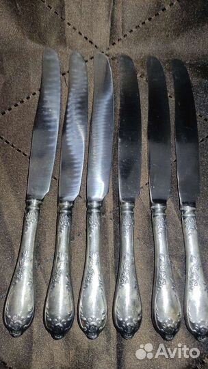 Мельхиор СССР Ножи Кофейные ложки