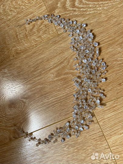 Свадебное украшение в волосы