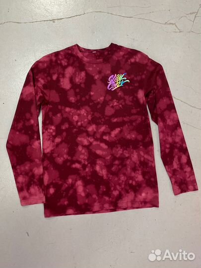 Лонгслив унисекс оверсайз тайдай tiedye
