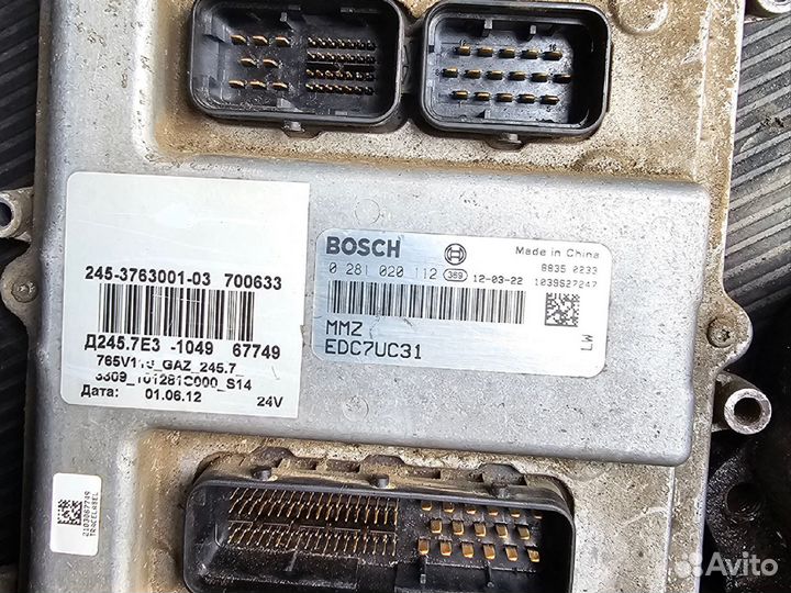 Компьютер Д245. Блок управления двигателем