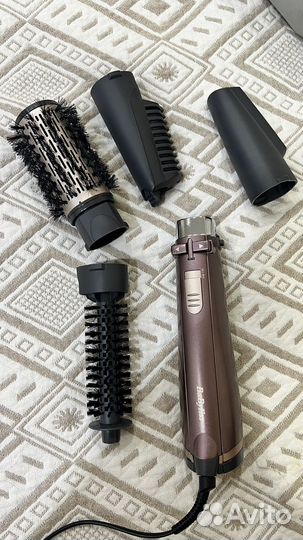Фен-щетка BaByliss AS960E, розовый