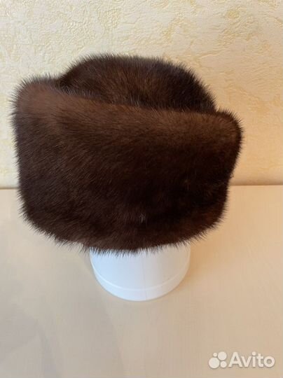 Шапка норковая женская