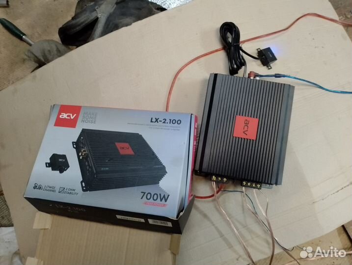 Усилитель 2х канальный