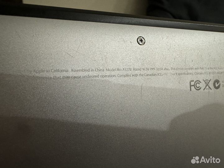 Macbook A1278