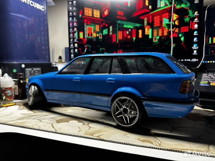 Кузов bmw e34 универсал aplastic rc drift 1/10