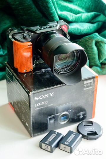 Фотоаппарат Sony A 6400 (комплект кинодела)