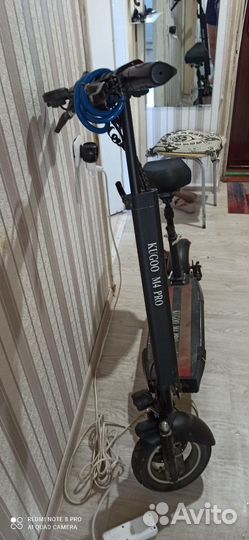 Самокат взрослый электрический бу