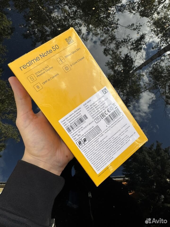 realme Note 50, 3/64 ГБ