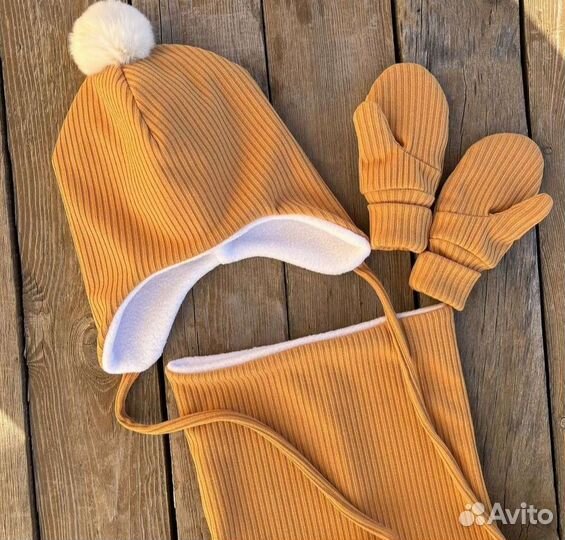 Шапочки на холодную и тёплую осень