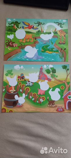 Мозаика Магнитная игра Кольцеброс конструктор