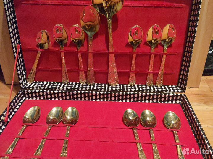 Набор столовых приборов СССР из никиля