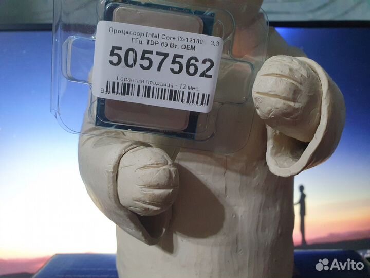 Процессор intel core i3 12100 oem