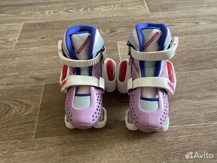 Роликовые коньки детские раздвижные 25-28